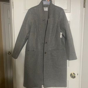 Women’s grey pea coat